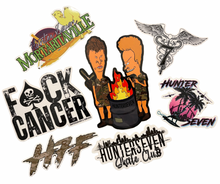 Load image into Gallery viewer, HunterSeven 7-Sticker Pack