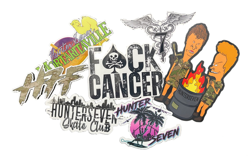 HunterSeven 7-Sticker Pack