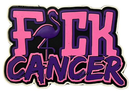 The FckCancer Flamingo patch